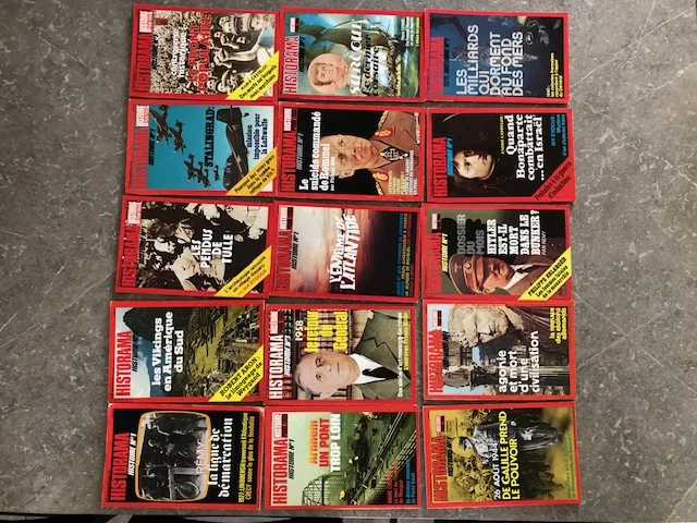 Lot 15 revues HISTORAMA