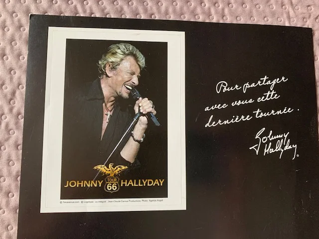 Timbres Johnny Halliday - Tour 66