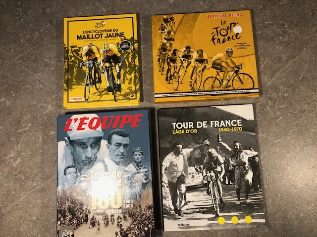 LOT de 4 livres sur Tour de France
