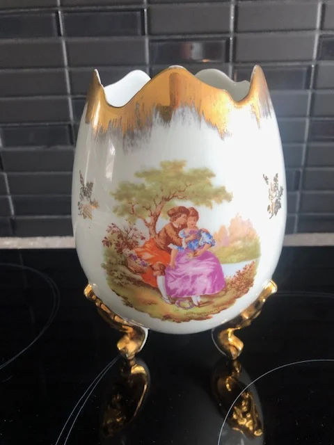 Oeuf porcelaine Limoges