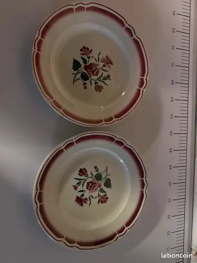 Plat rond diam 28 vintage