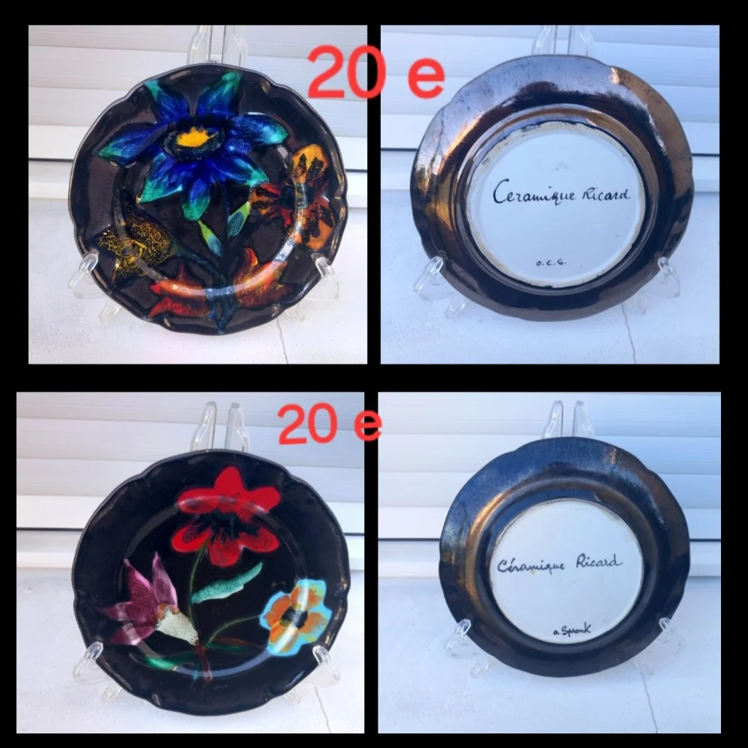 Assiette Céramique Ricard