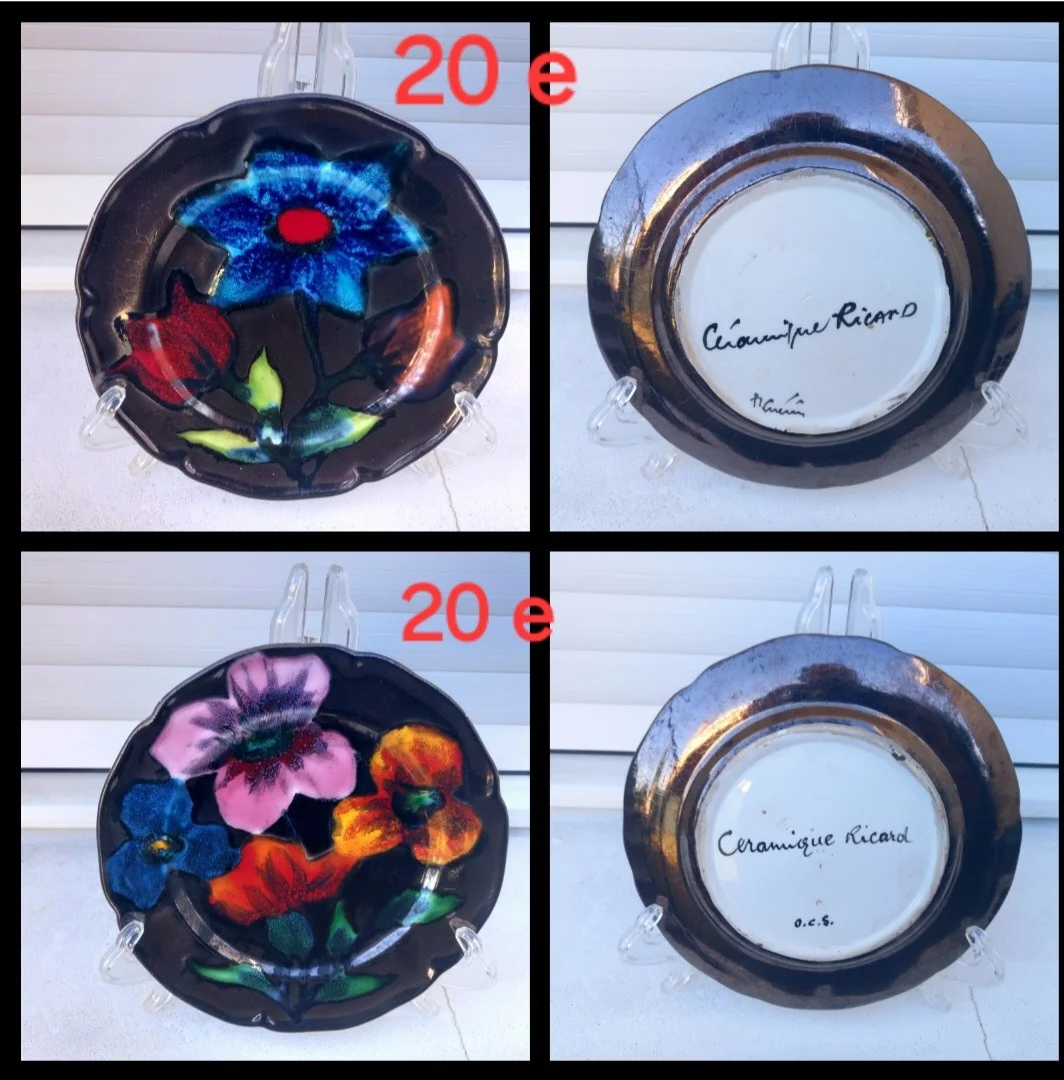 Assiette Céramique Ricard