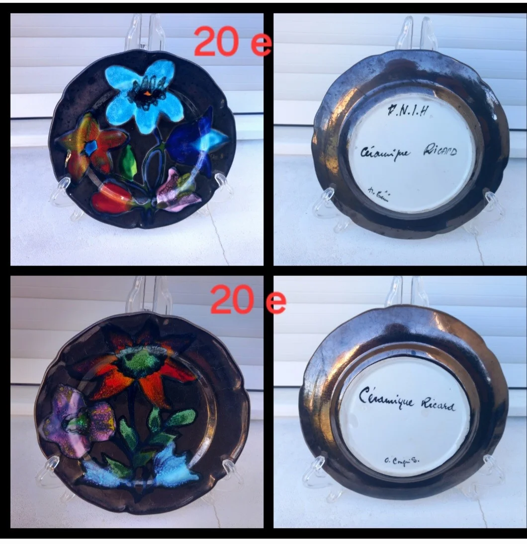 Assiette Céramique Ricard