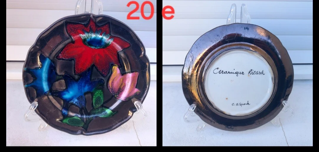 Assiette Céramique Ricard