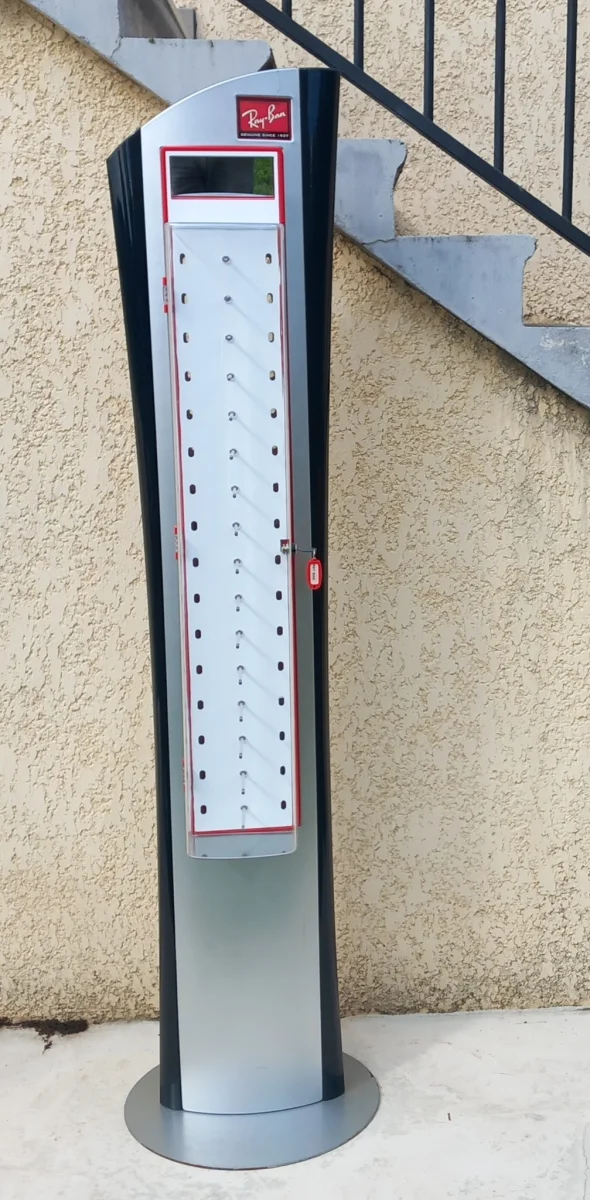 Presentoir rayban pour lunettes