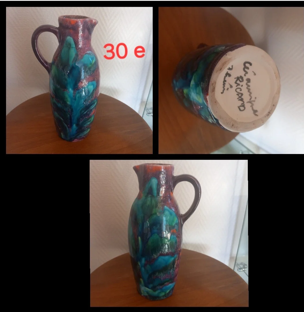 Pichet céramique Ricard