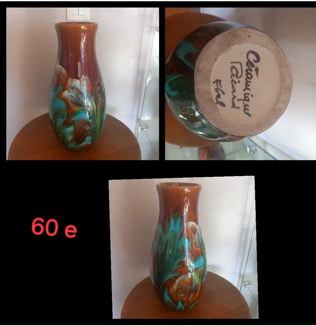 Vase céramique Ricard