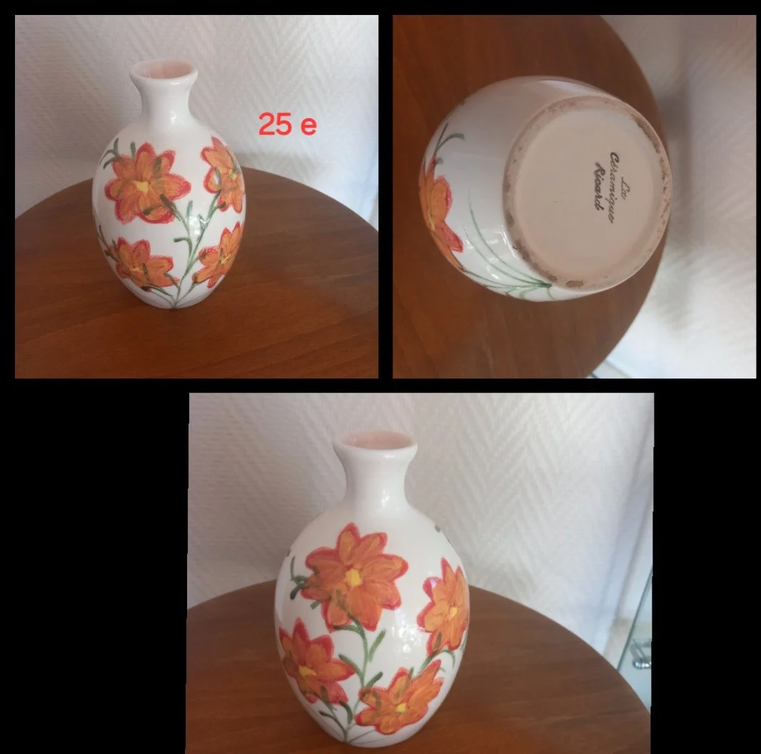 Vase céramique Ricard