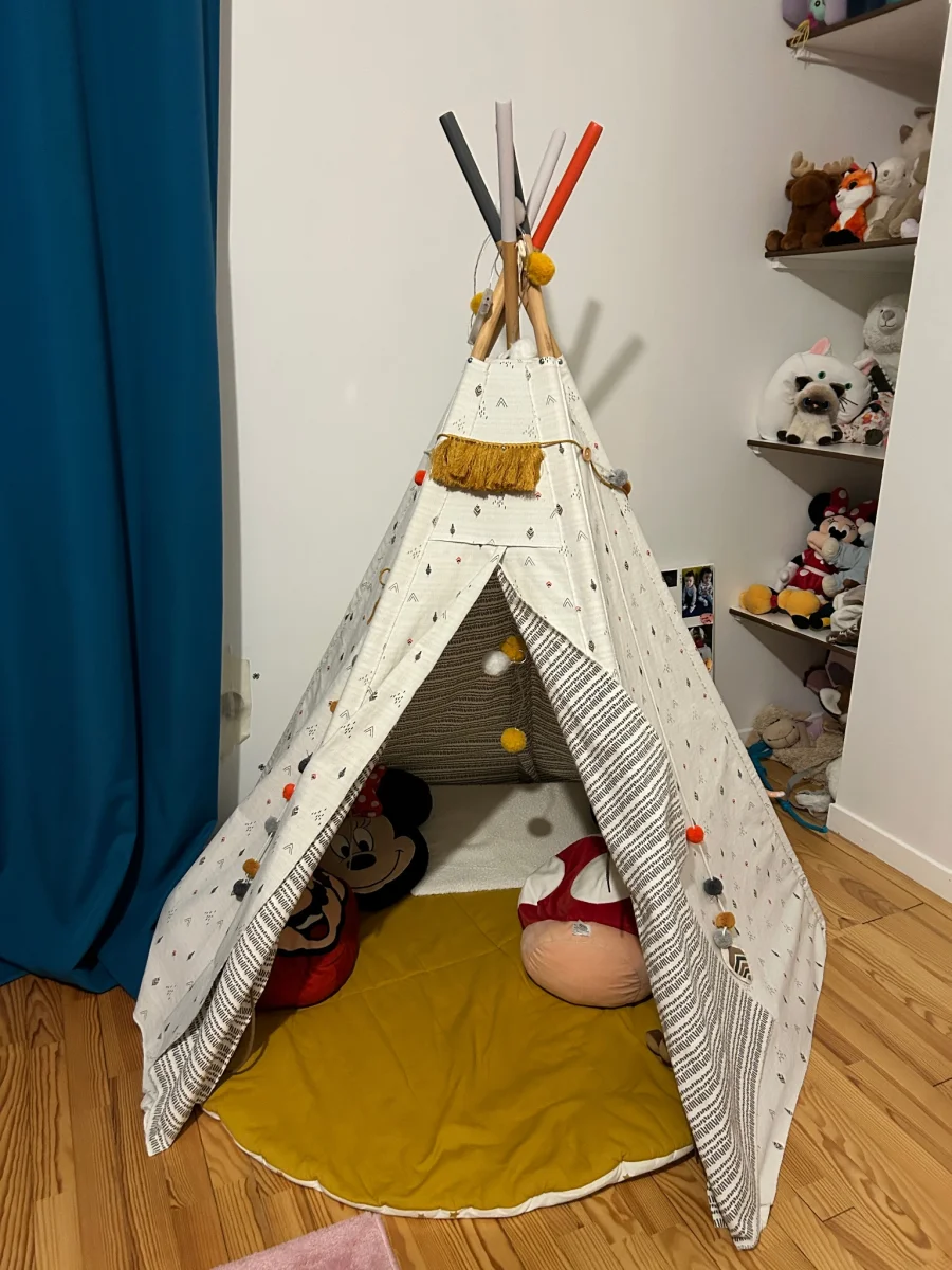 Tipi Verbaudet avec tapis de sol