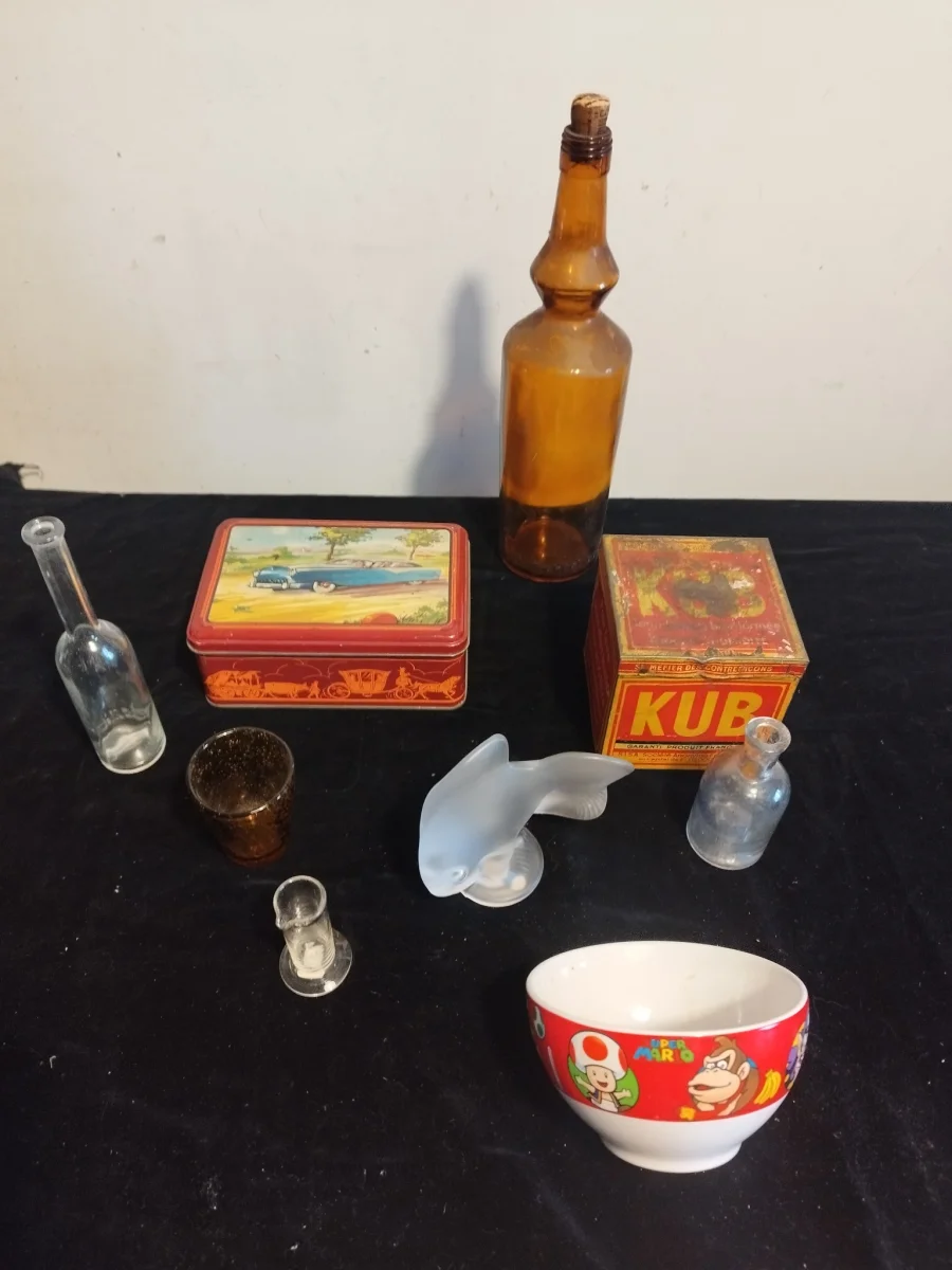 Lot divers bibelots déco