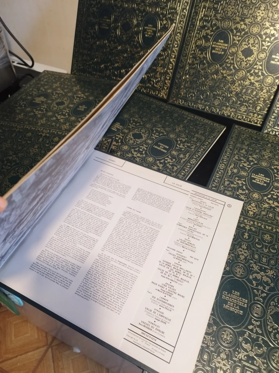 Collection 9 disques vinyles 33t