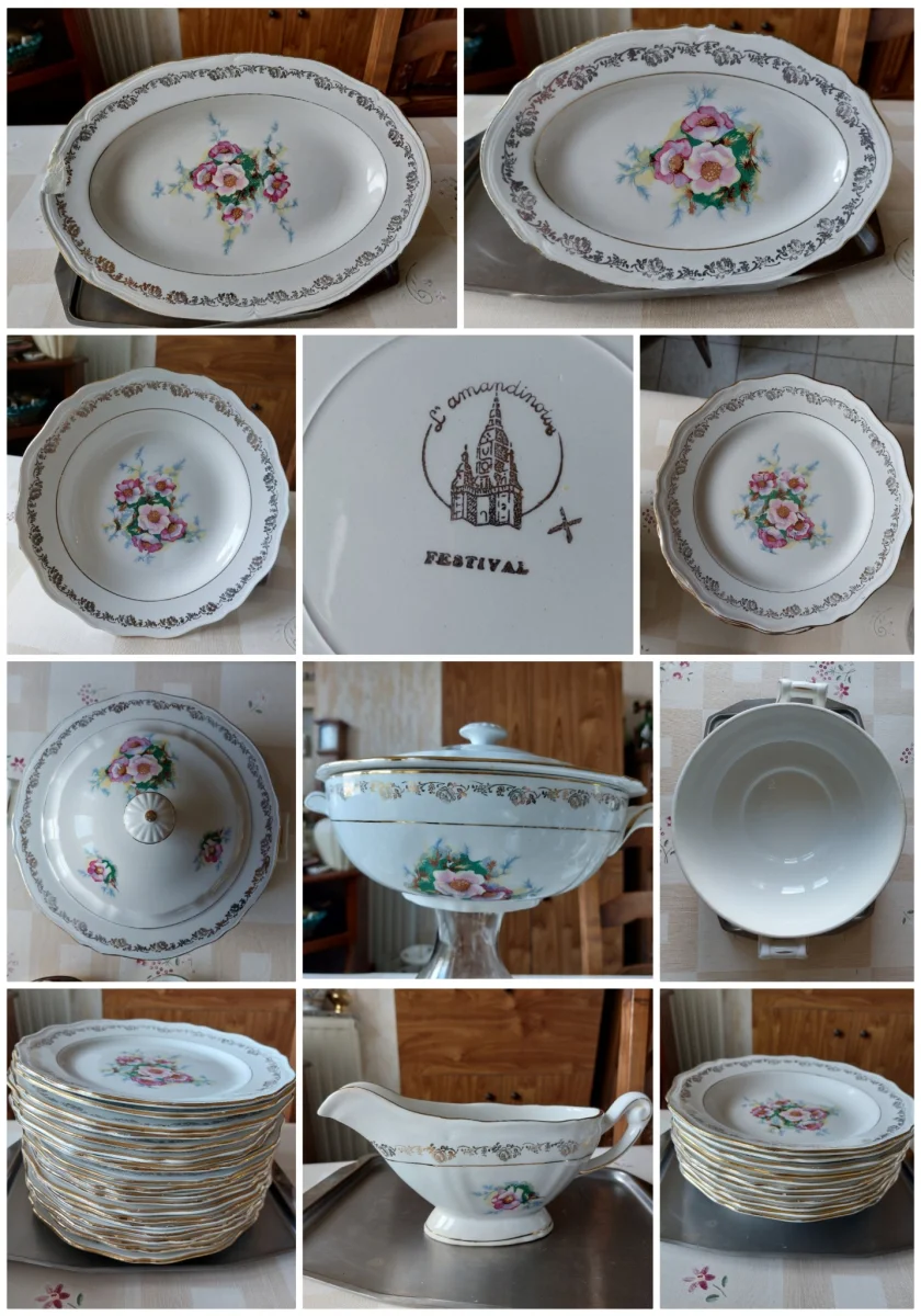 Vaisselle années 50