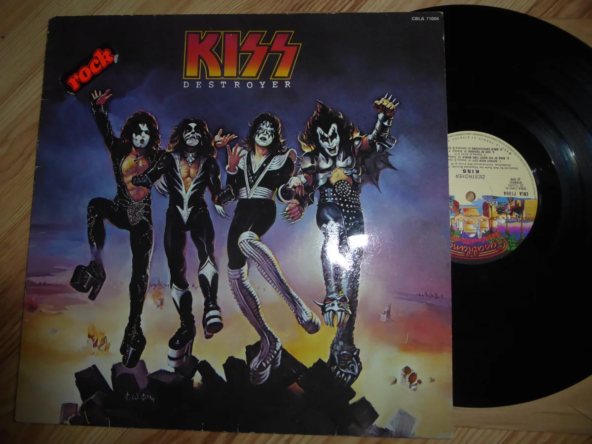 KISS. disque 33 tours. destroyer
