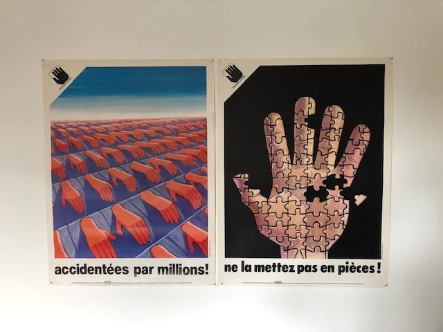 Affiches anciennes vintage 1980