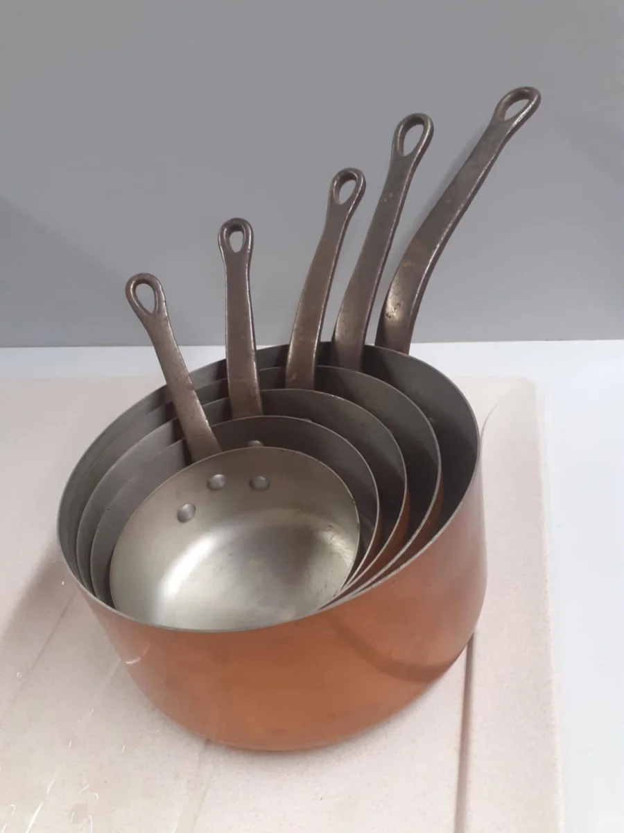 Casseroles cuivre