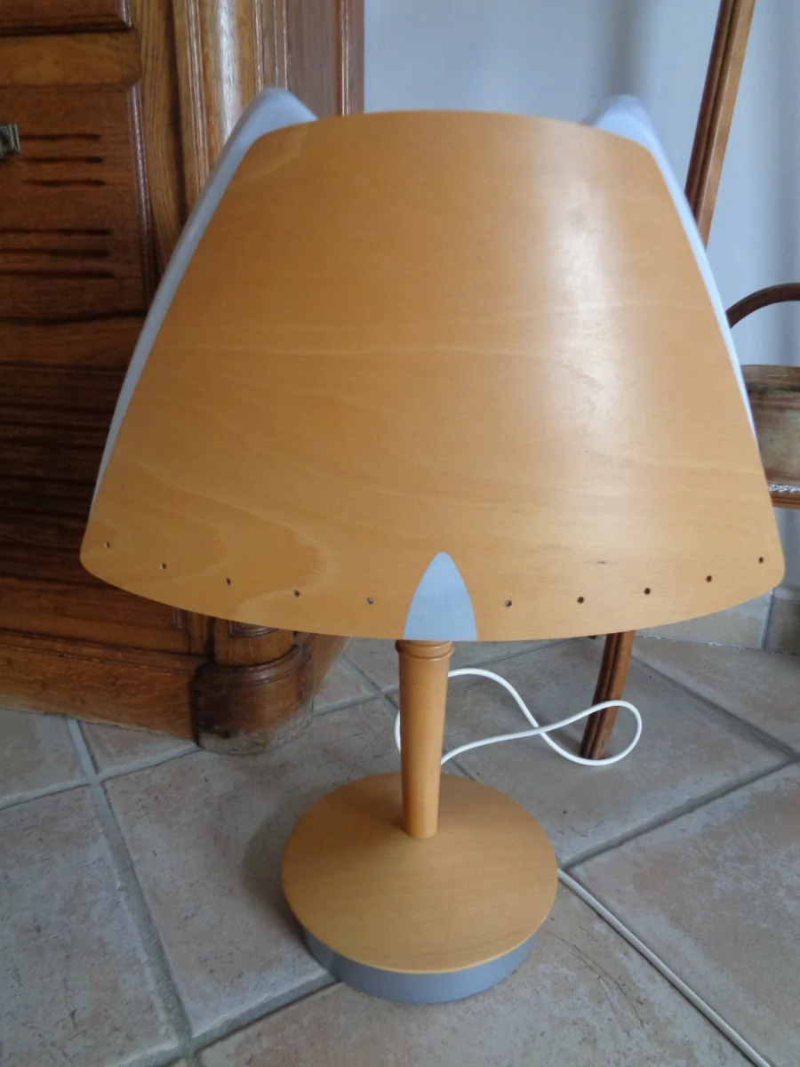 Lampe a poser Lucid bois Selency