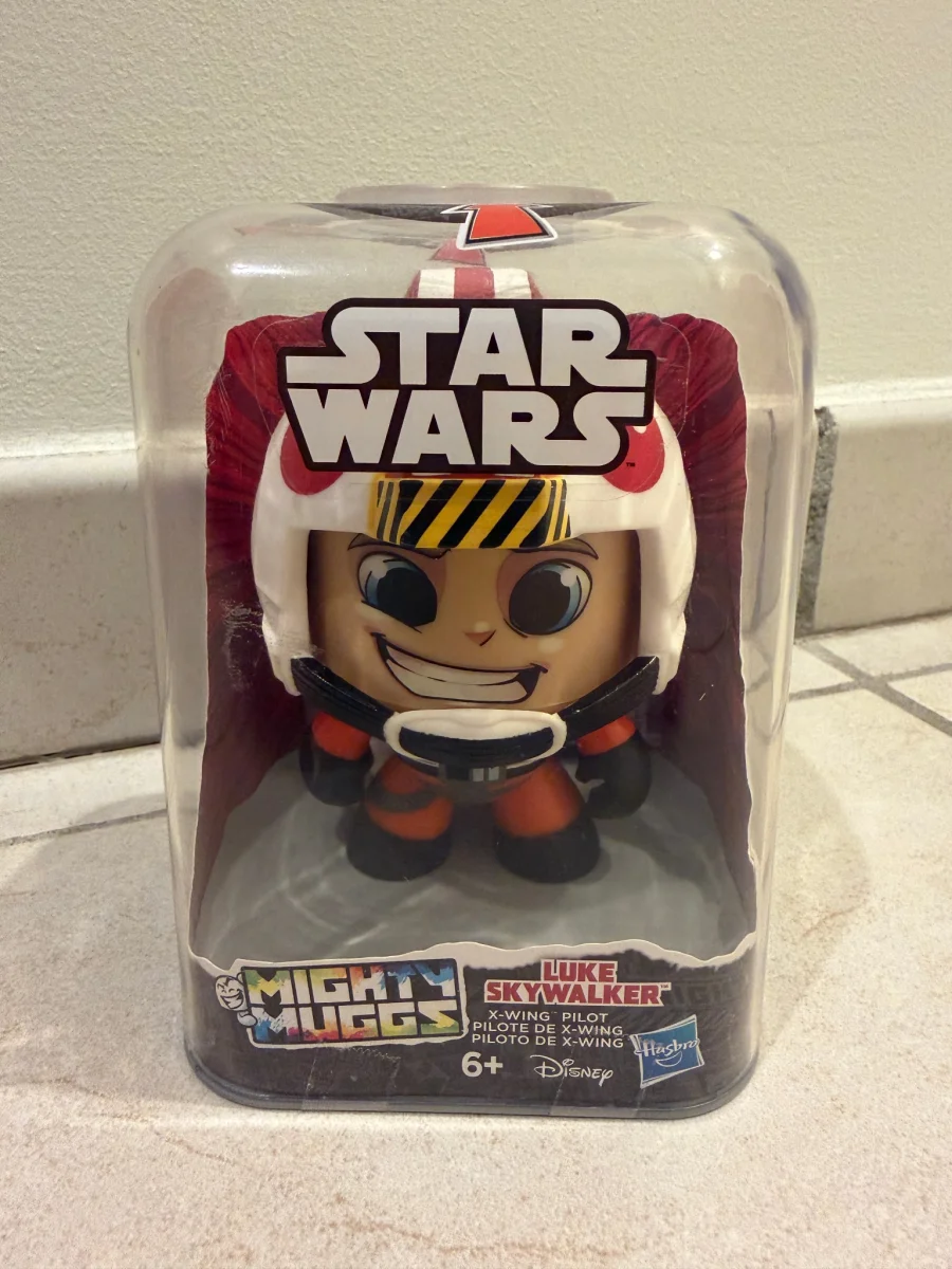 Figurine Star Wars Mighty Muggs – Luke Skywalker pilote X-Wing (Hasbro)