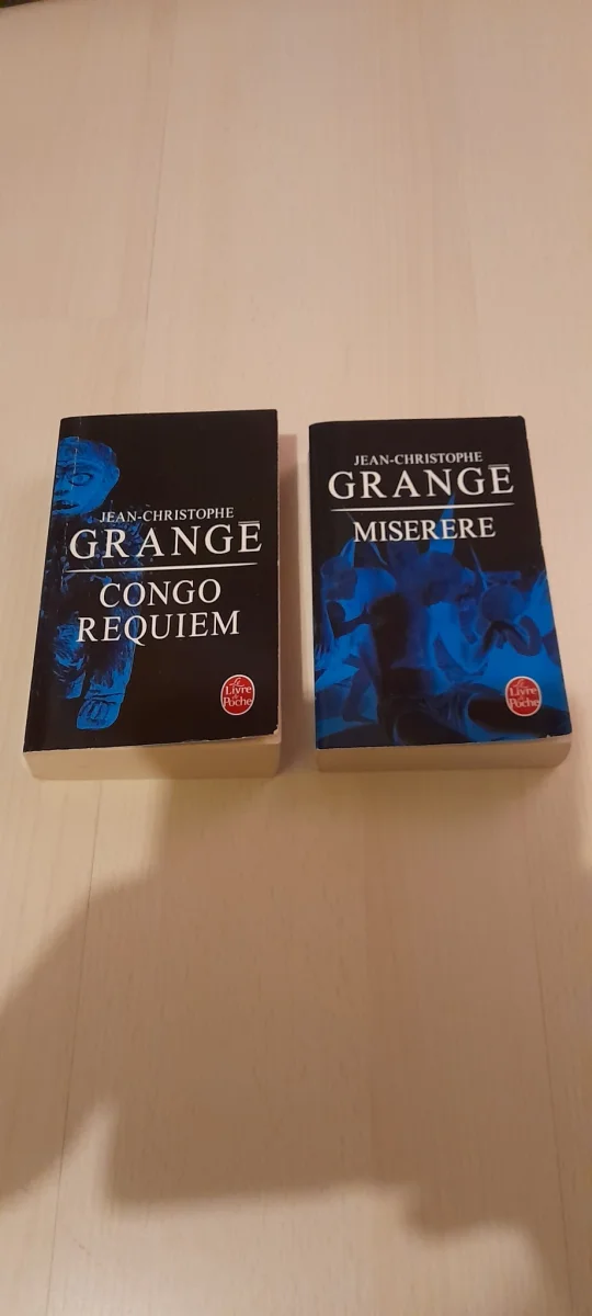 Livres de poches Jean Christophe Grangé