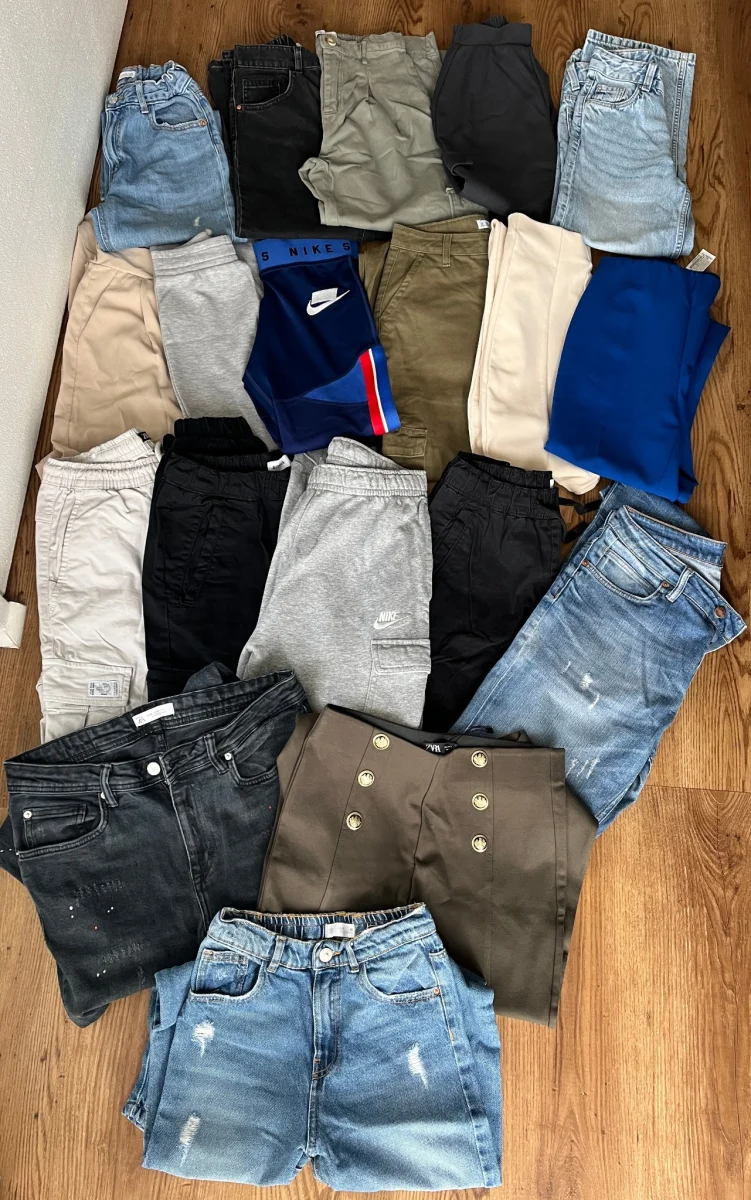 Lot de pantalons