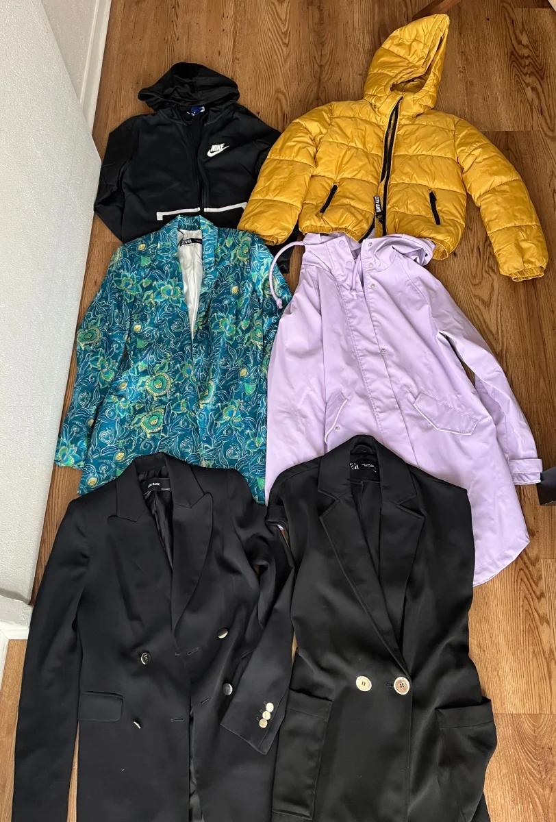 Lot de vestes