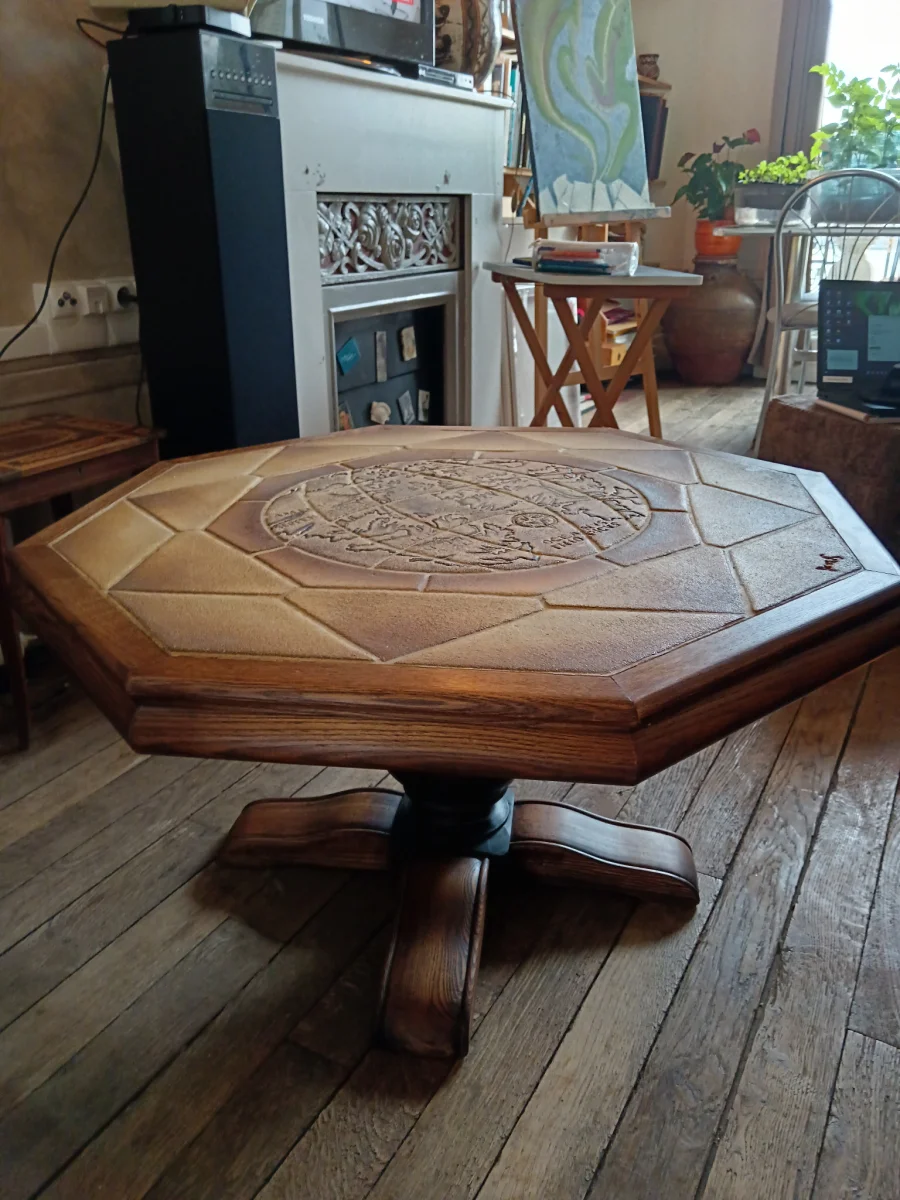 Table basse signée Barrois