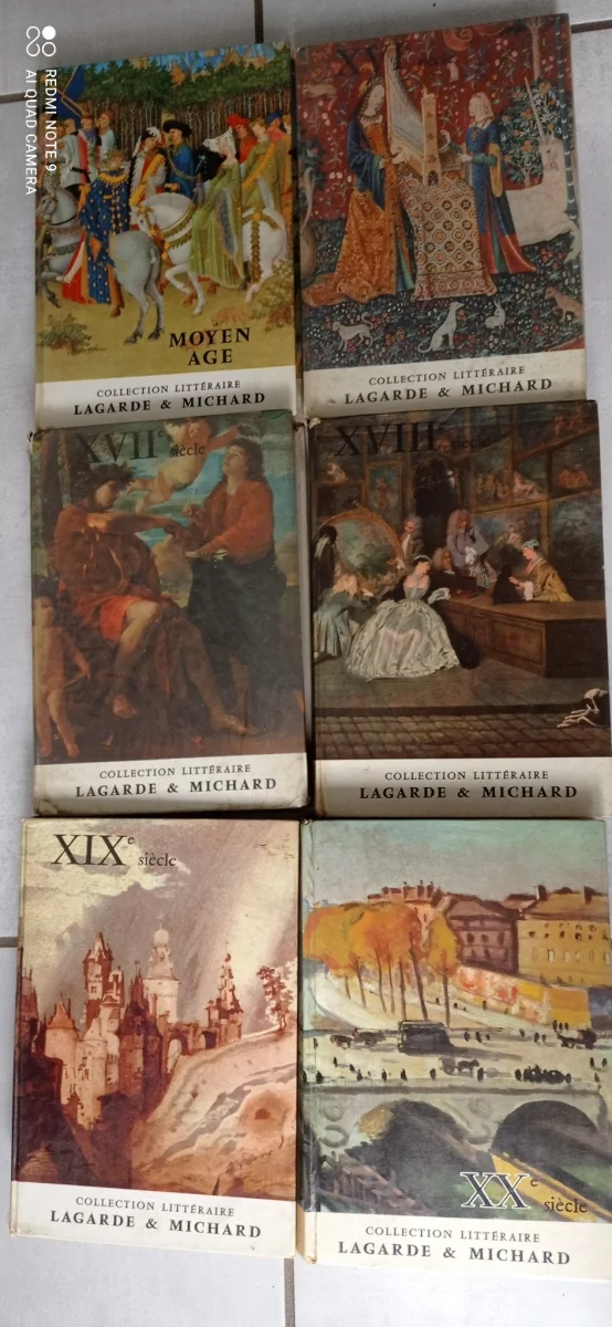 COLLECTION LITTERAIRE LAGARDE & MICHARD