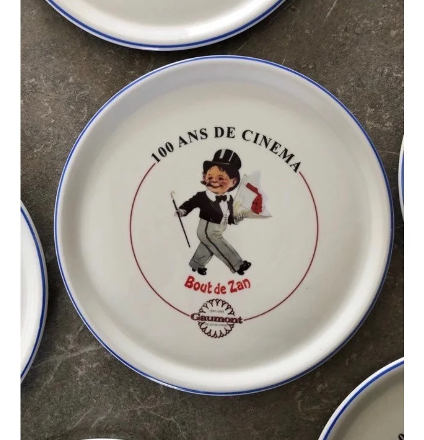 Assiette « 100 ans de cinéma »