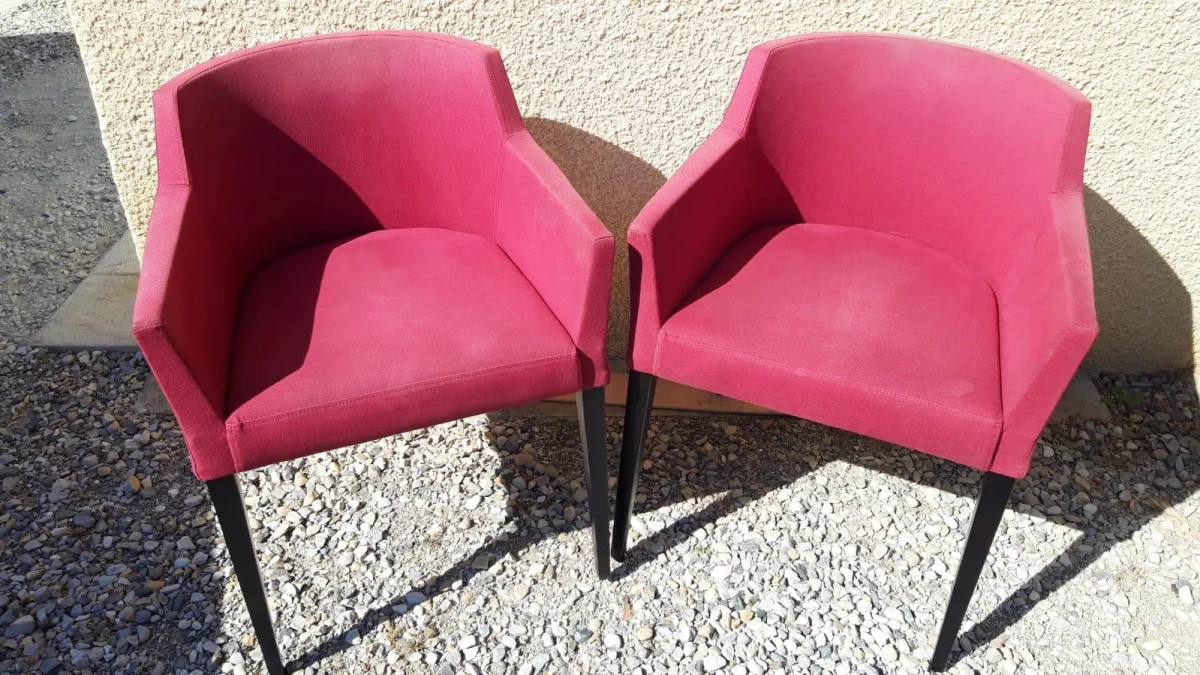 lot  2 fauteuils MOBITEC. vintage