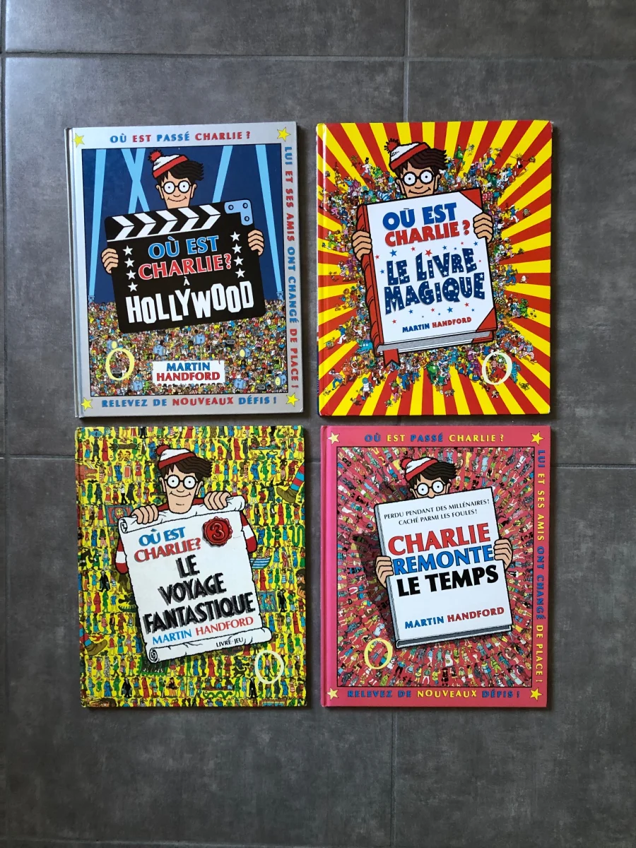 LOT de 4 livres