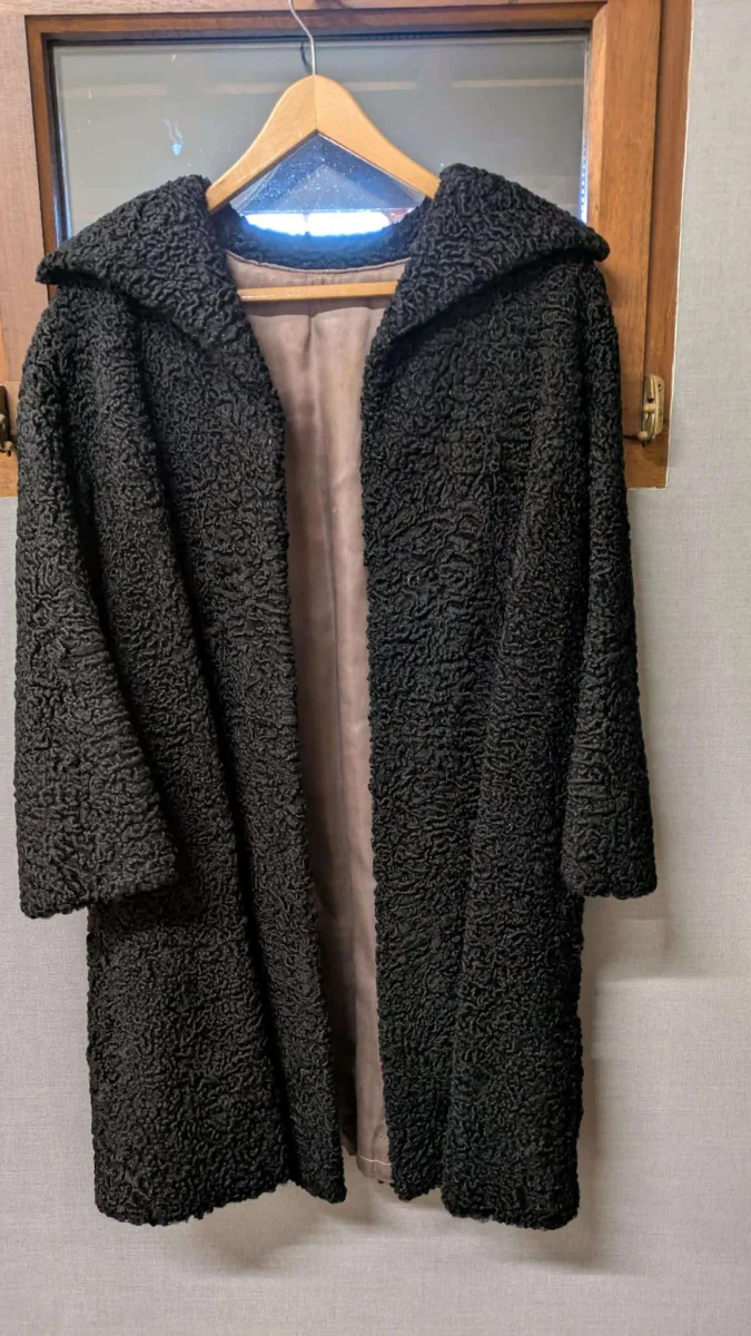 Manteau en astrakan
