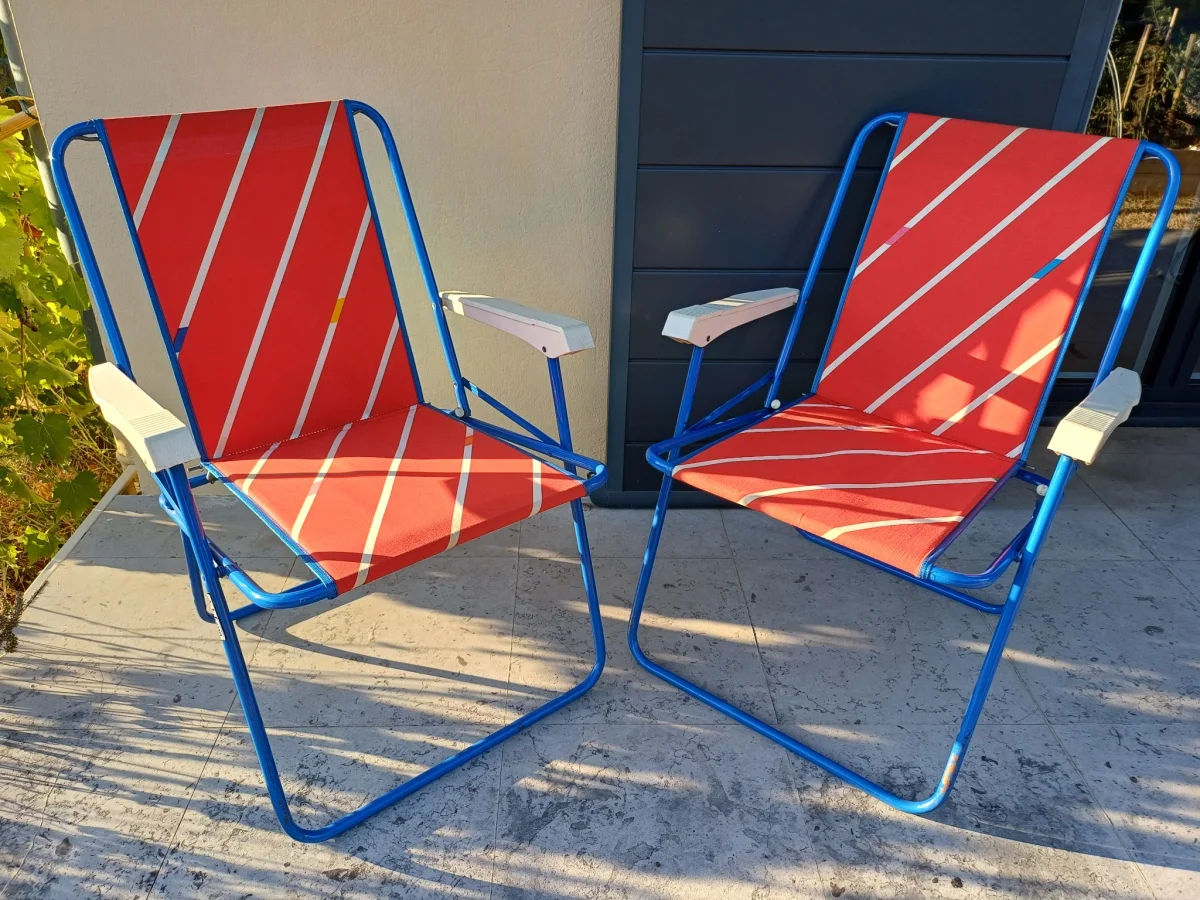 Chaises pliantes Lafuma Vintage