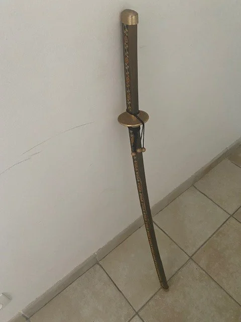 Sabre décoratif asiatique