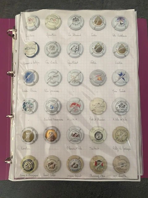 + de 280 capsules de champagne différentes