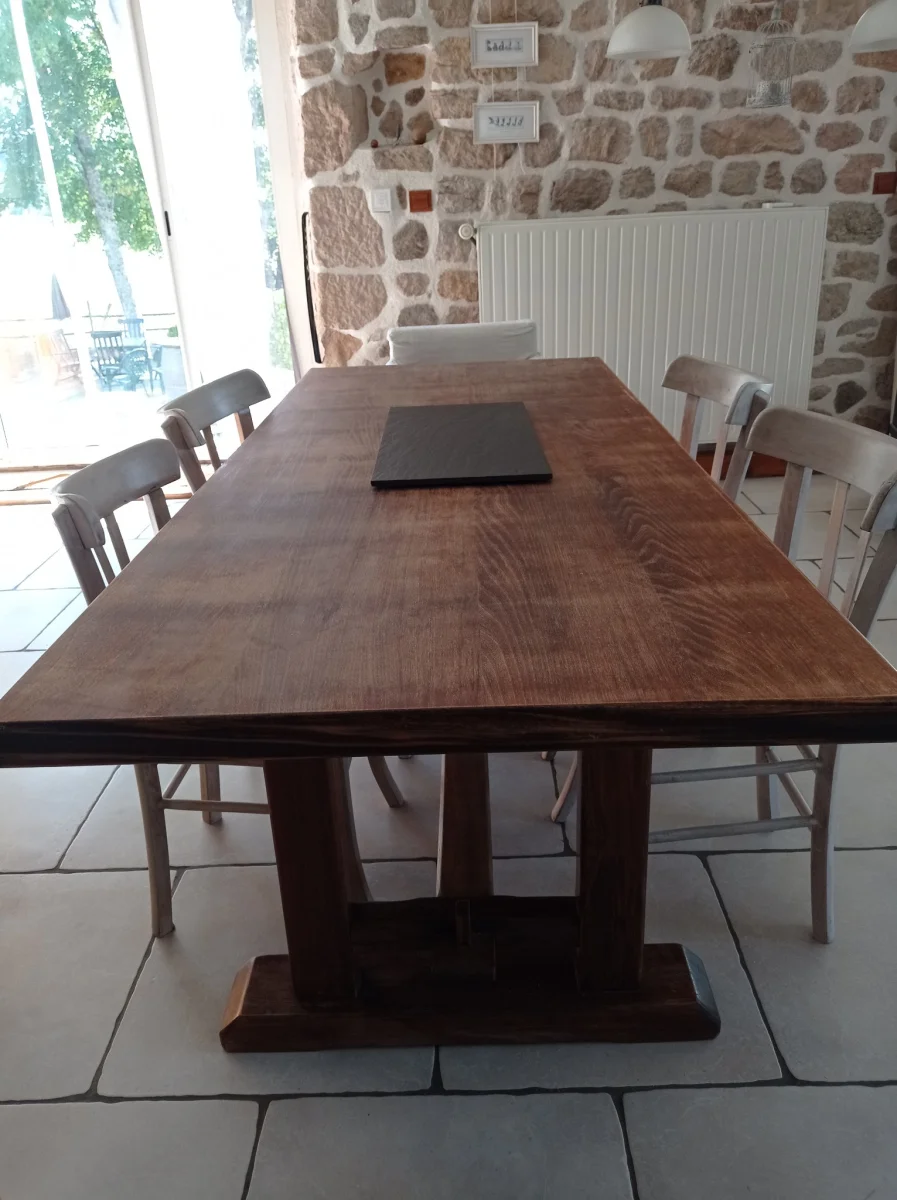 Table orme massif