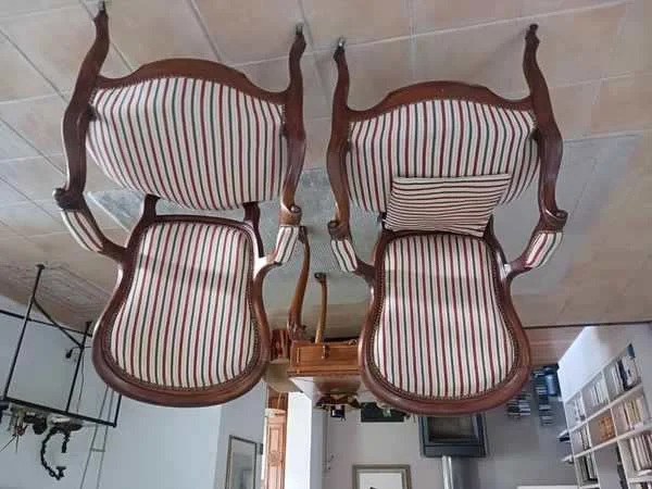 Belle paire de fauteuil voltaire