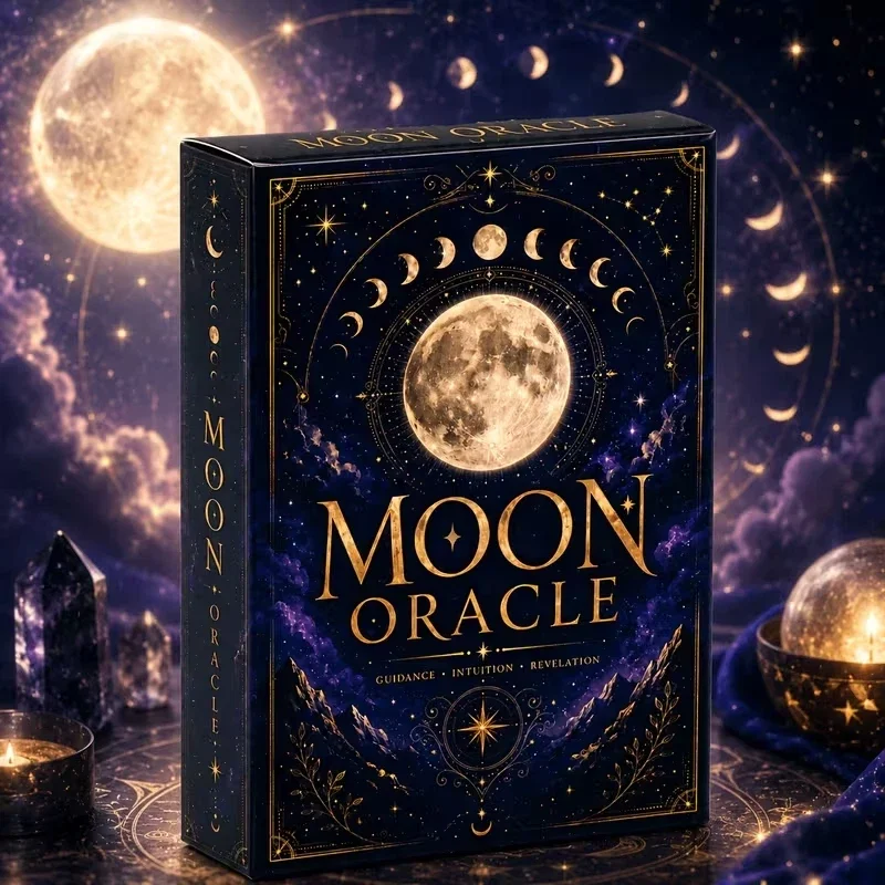 Cartes Oracle Lune Jeu de Guidance Lune Céleste