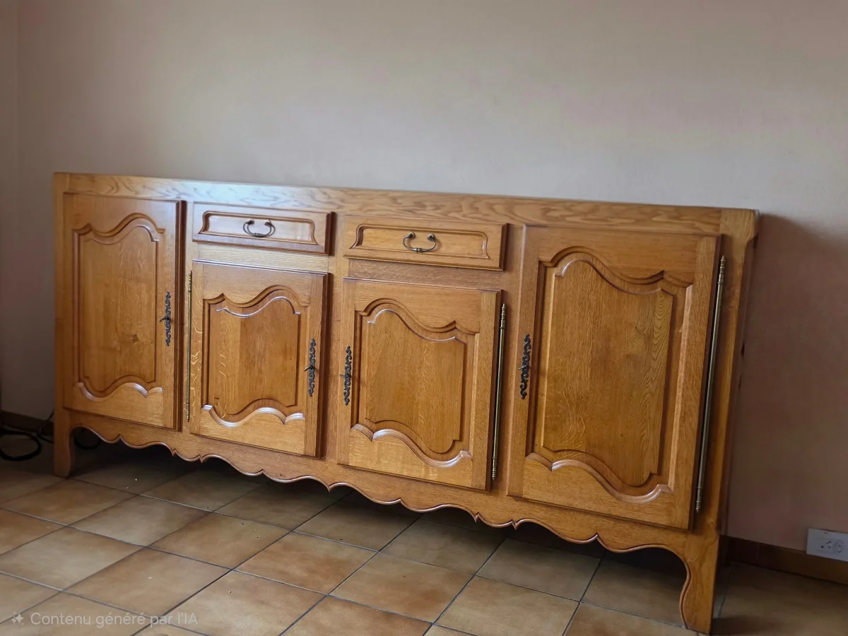 BUFFET EN CHENE MASSIF